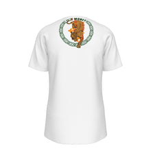 Savage animals All-Over Print O-Neck T-Shirt (Leopard) | 190GSM Cotton