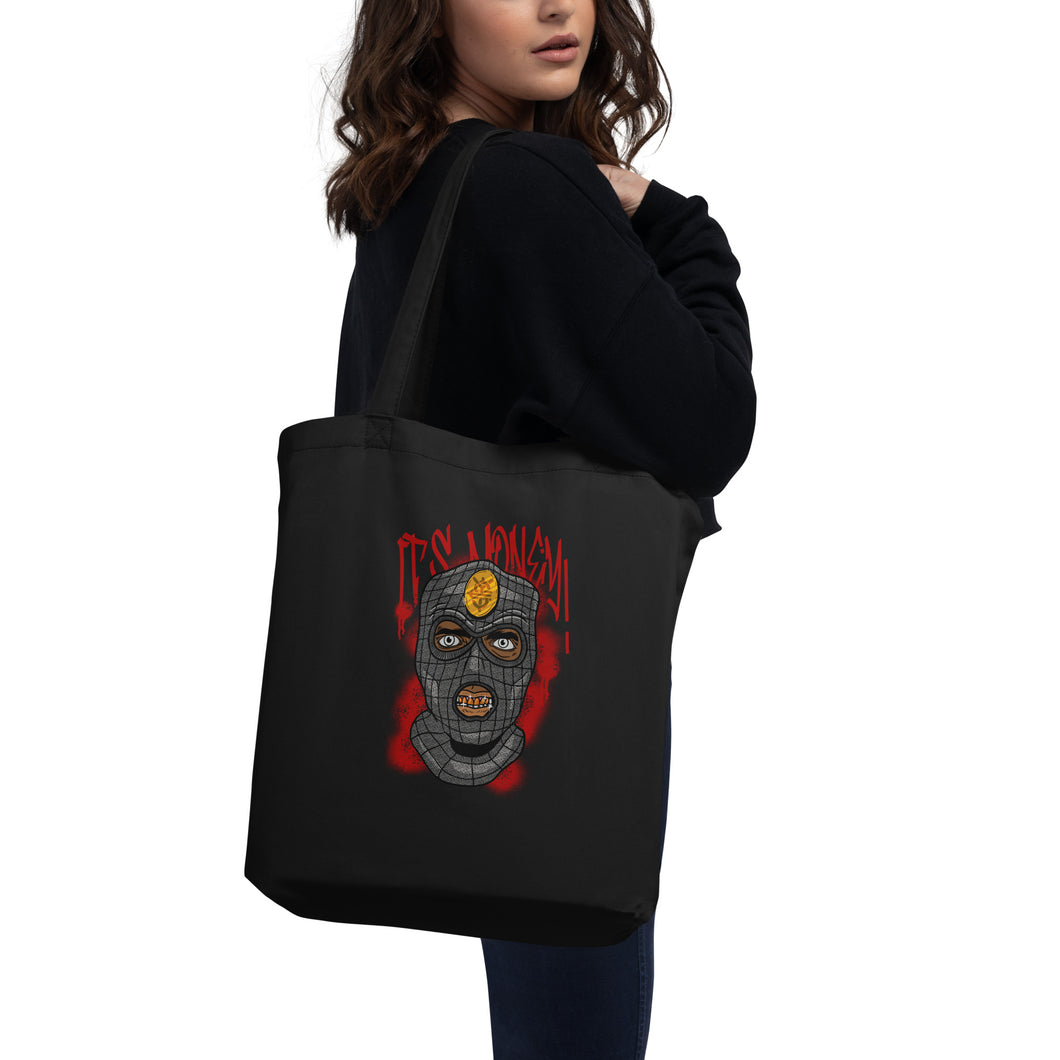 Thuggish tote bag #money #skimask #goldteeth