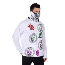 All-Over Print Men's Pullover Hoodie With Mask