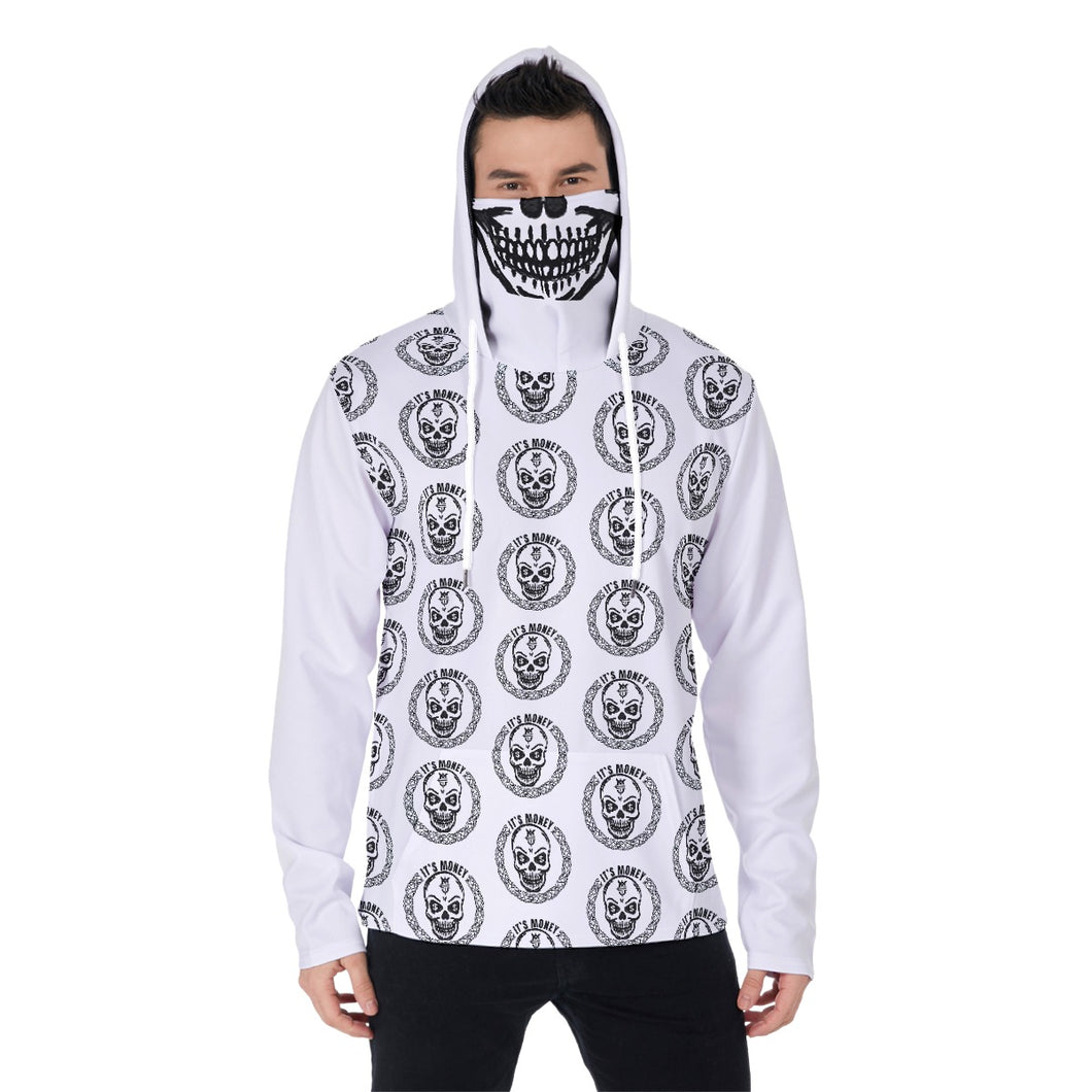 Yes its money line.....All-Over Print Men's Pullover Hoodie With Mask