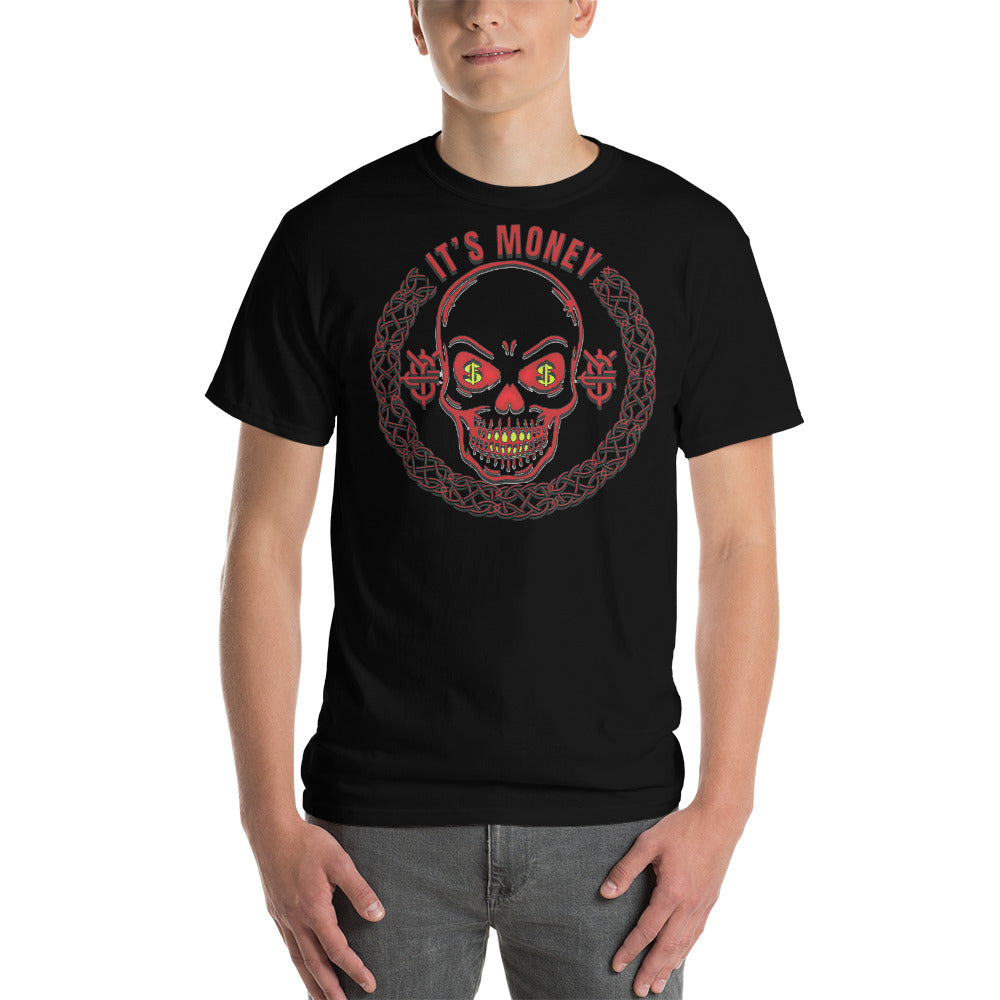 Skulls and money (red skull)