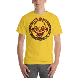 Skulls and money (red skull)