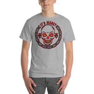 Skulls and money (red skull)