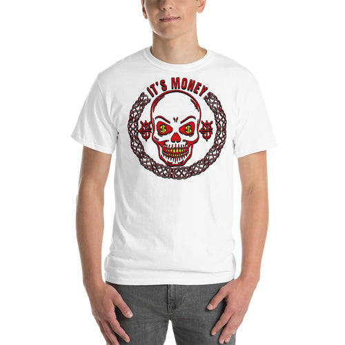 Skulls and money (red skull)